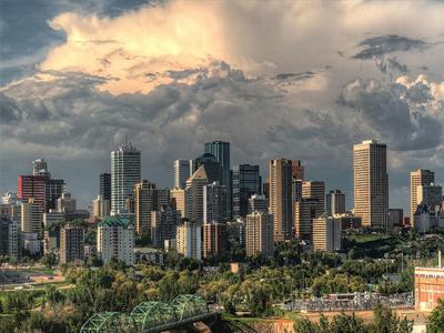 Edmonton destination view